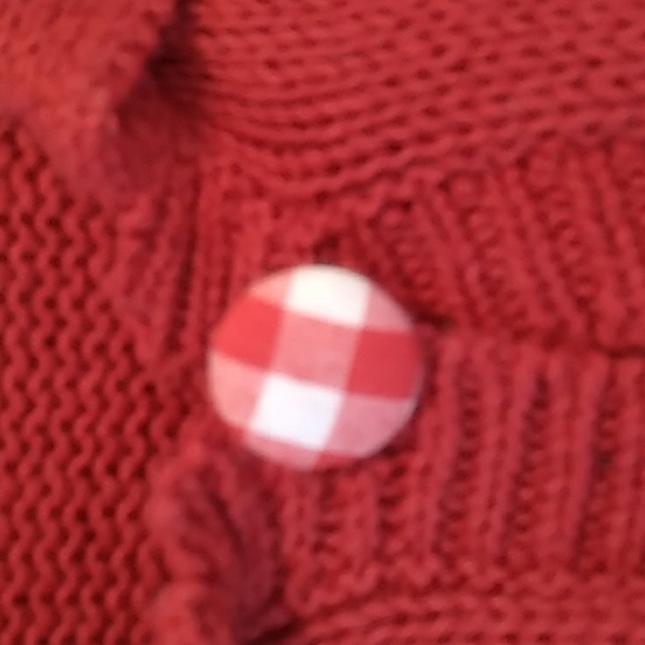 Jason Maxwell medium ugly 🎄 Christmas sweater cardigan vest - Picture 5 of 5